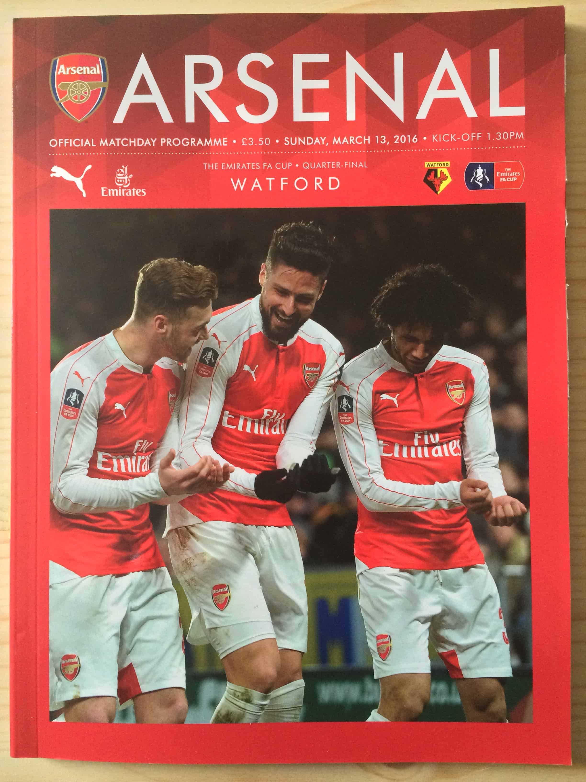 Arsenal FC v Watford FC